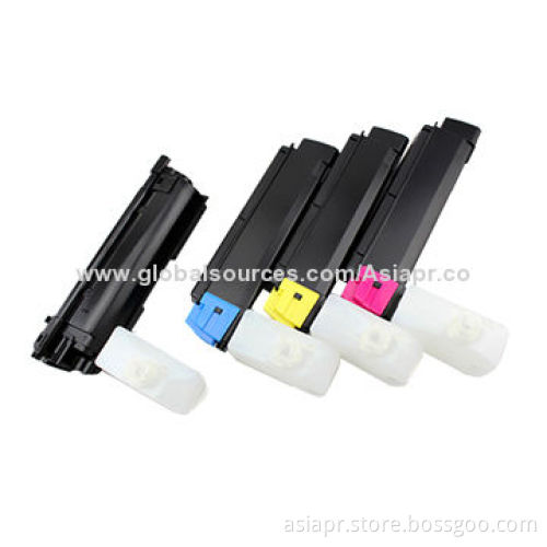 Color Toner Cartridges for Kyocera FS-C5250DN Printers, TK590/TK592, CE MarkNew